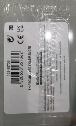 Charmander 004/165 EB Games Stamped Promo 151 Pokemon TCG SEALED - Image 4