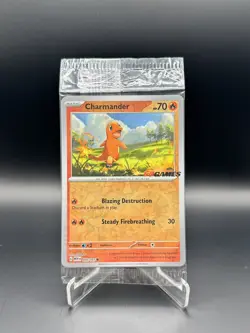Charmander 004/165 Eb Games Stamped Promo SEALED UK seller Pokemon tcg 151 - Image 1