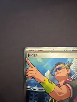 Judge 222/182 Pokemon TCG Destined Rivals Full Art Secret Rare Card NM Condition - Image 5
