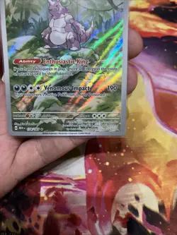 Pokemon TCG Nidoking Scarlet & Violet-151 174/165 Holo Illustration Rare NM - Image 5