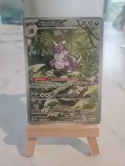 Nidoking 174/165 - Illustration Rare - NM - Pokemon TCG Scarlet & Violet 151 - Image 1