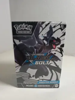 Pokemon Black Bolt Booster Bundle - New Factory Sealed Scarlet & Violet TCG Box - Image 1