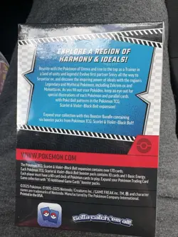 Pokemon TCG Scarlet & Violet Black Bolt Booster Bundle Factory Sealed 6 Packs - Image 3