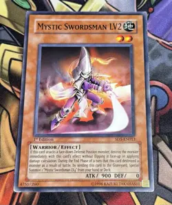 Yu-Gi-Oh! Mystic Swordsman LV2 - SD5-EN013 - Structure Deck - 1st Edition - MP - Image 1