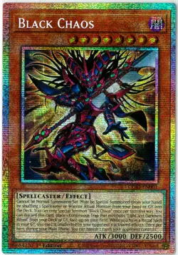 Yugioh Black Chaos Starlight Rare CORI-EN001 Chaos Origins 1st Edition English - Image 1