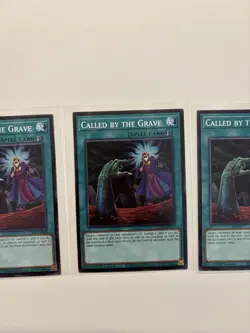 3x Called by the Grave 1st Edition Common L26D-ENS09 Yu-Gi-Oh! - Image 3