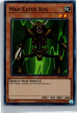 Man-Eater Bug SR Legend of Blue Eyes (25th Anniversary Edition) LOB-EN108 NM - Image 1