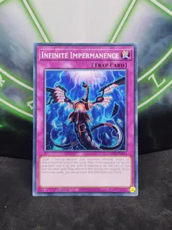 Yugioh Infinite Impermanence L5DD-ENA24 Common 1st Edition NM - Image 1