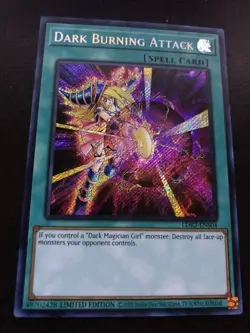 Yugioh Dark Burning Attack LDK2-ENS04 Limited Edition Ultra NM - Image 1