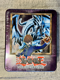 Yu-Gi-Oh! 2002 Collectible Tin Blue Eyes White Dragon BPT-003 FACTORY SEALED NEW - Image 1