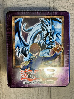 Yu-Gi-Oh! 2002 Collectible Tin Blue Eyes White Dragon BPT-003 FACTORY SEALED NEW - Image 2