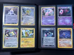 Lot of 100 ALL HOLO Vintage Pokemon Card Binder Collection - Image 3