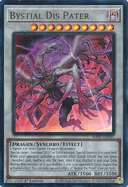 Bystial Dis Pater (Ultra Rare) RA05-EN041 Yu-Gi-Oh Card - Image 1