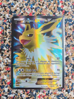 Pokemon TCG Jolteon EX Full Art Holo Card 28a/83 Generations Ultra Rare - NM - Image 1