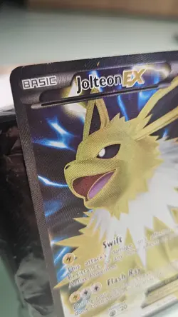 Pokemon TCG Jolteon EX Full Art Holo Card 28a/83 Generations Ultra Rare - NM - Image 3