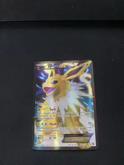 Pokemon TCG Jolteon EX Full Art Holo Card 28a/83 Generations Ultra Rare - NM - Image 1