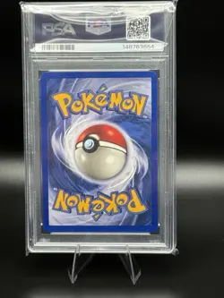 1999 POKEMON BASE SET UNLIMITED #6 GYARADOS-HOLO PSA 8 - Image 3