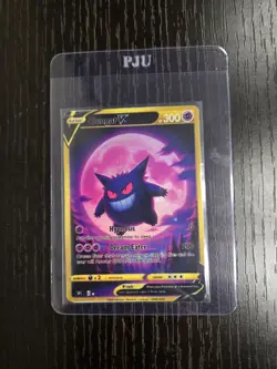 CUSTOMmade madeTOorder full art holo pokemon card Gengar PTL44 - Image 1