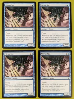 Mirran Spy x4 Mirrodin Besieged 4x Playset Magic the Gathering MTG - Image 1