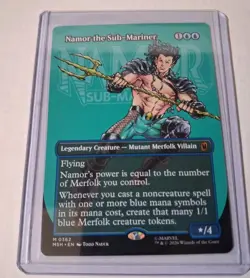 Marvel Super Heroes #362 Namor the Sub-Mariner (Borderless) (0362) - Image 1