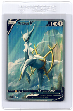 CustomMade madeTOorder full art HOLO pokemon card PTL449 Arceus Read desc - Image 1
