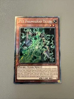 PSY-Framegear Delta - Platinum Secret Rare 1st Edition RA05-EN007 - NM - YuGiOh - Image 1