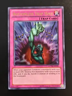 Yugioh Bottomless Trap Hole LCYW-EN181 - Ultra Rare NM - Image 1