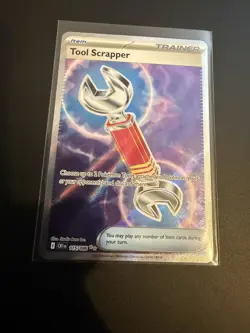 Pokemon TCG Tool Scrapper 115/086 Ultra Rare Trainer Card chaos rising NM - Image 1