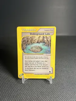 Pokemon TCG Underground Lake 141/144 Skyridge Non Holo LP - Image 1