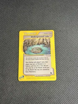 Pokemon TCG Underground Lake 141/144 Skyridge Non Holo LP - Image 3