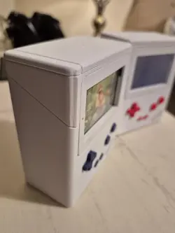 Gameboy Style Pokemon Card Deck Box Case Fits 60 Sleeved TCG Cards - Image 2
