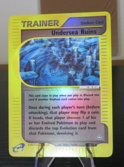 Pokemon Aquapolis Undersea Ruin Reverse Holo Uncommon 138/147 LP - Image 1