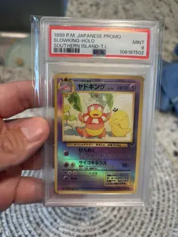 SLOWKING HOLO SOUTHERN ISLAND-T.I. PROMO SOUTHERN ISLANDS POKEMON JAPANESE PSA 9 - Image 1
