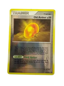 Old Amber 84/100 Reverse Holo Uncommon Pokemon TCG Majestic Dawn LP - Image 1