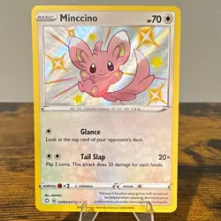 The Pokemon Company Minccino SV093/SV122 Shining Fates Shiny Vault Holo Eng - Image 1