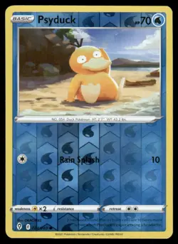 Psyduck 024/203 Common Evolving Skies Pokemon Reverse Holo Near Mint - Image 1