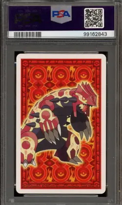 Pokemon Omega Ruby Playing Cards Mega Metagross Queen of Hearts PSA 9 Mint - Image 2