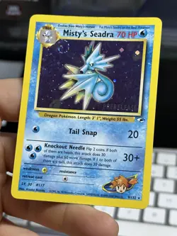 Kingdra 8/111 Neo Misty's Seadra 9/132 Gym 2000 Vintage Pokemon Card Lot WOTC - Image 4