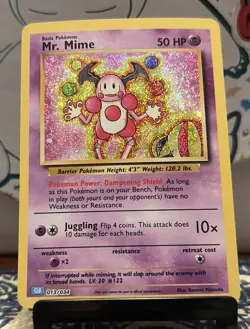 Pokemon Card - Mr. Mime CLB 013/034 Pokemon TCG Classic Collection - NM - Image 1
