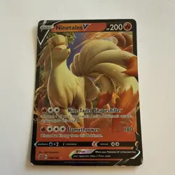 The Pokemon Company Ninetales V 026/192 Rebel Clash Ultra Rare Holo 200HP EN - Image 1