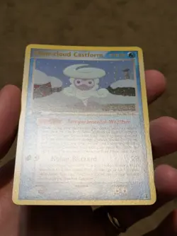 Pokemon Snow-cloud Castform 29/113 Delta Species Reverse Holo Very LP - Image 2