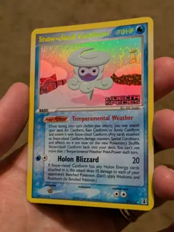 Pokemon Snow-cloud Castform 29/113 Delta Species Reverse Holo Very LP - Image 4