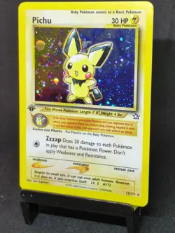 Pokemon 1st Edition Pichu Holo Neo Genesis 12/111 Near Mint! NM WOTC 2000 - Image 2