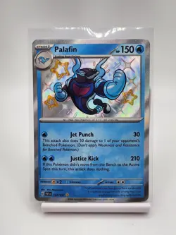 Pokemon TCG Scarlet & Violet Paldean Fates Palafin Holo 124/091 - Image 1