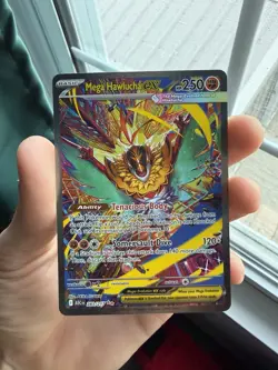 Mega Hawlucha ex 283/217 Special Illustration Rare Ascended Heroes Pokemon Holo - Image 1