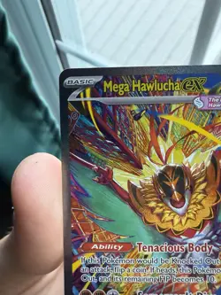 Mega Hawlucha ex 283/217 Special Illustration Rare Ascended Heroes Pokemon Holo - Image 2