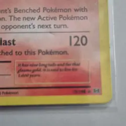 The Pokemon Company Pokemon TCG Ninetales 15/108 Evolutions Holo Rare 100 HP - Image 2