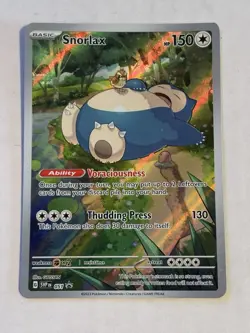 Snorlax 051 Sv: Scarlet & Violet Promo Cards Holo NM/M - Image 1