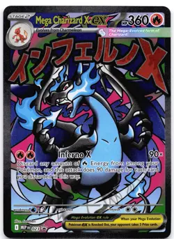 Mega Charizard X ex 023 Holo ME: Mega Evolution Promo - Image 1