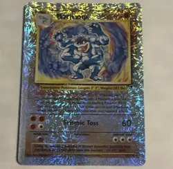 Pokemon TCG 3-Card Holo Lot Rhydon Machamp Dark Crobat - Image 3